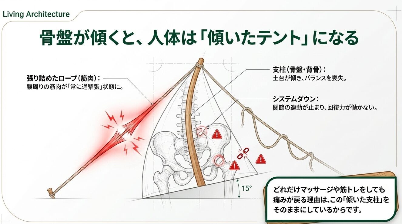 腰痛が出る仕組