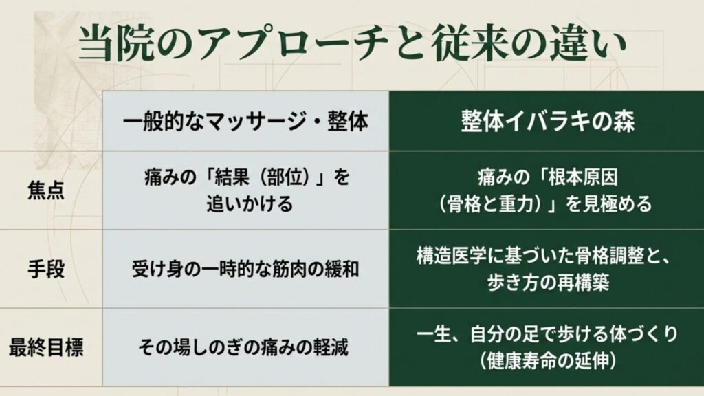 整体イバラキの森の考え方、他と違うところ